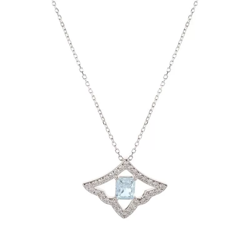 Brazilian Aquamarine Necklace*Royal Collection Shop Sale