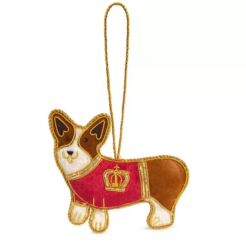 Buckingham Palace Corgi In Coat Decoration*Royal Collection Shop Cheap