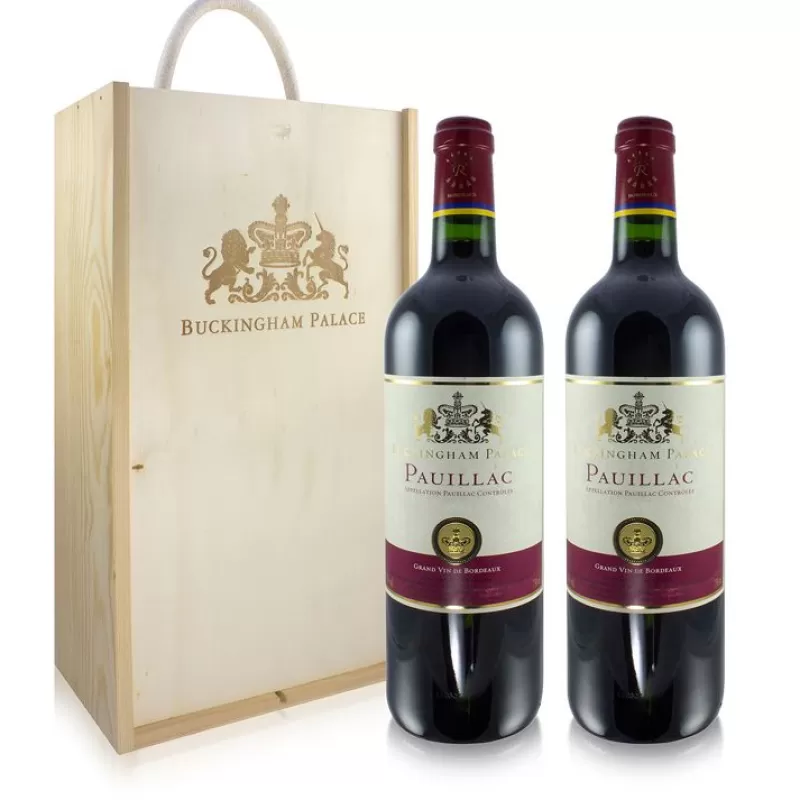 Buckingham Palace Luxury Red Wine Gift Set*Royal Collection Shop Cheap