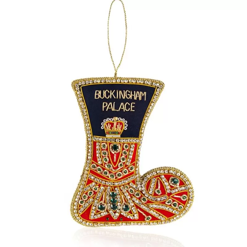 Buckingham Palace Navy And Red Stocking Decoration*Royal Collection Shop Discount
