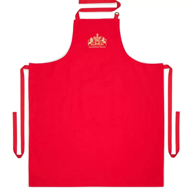 Buckingham Palace Red Apron*Royal Collection Shop Best Sale