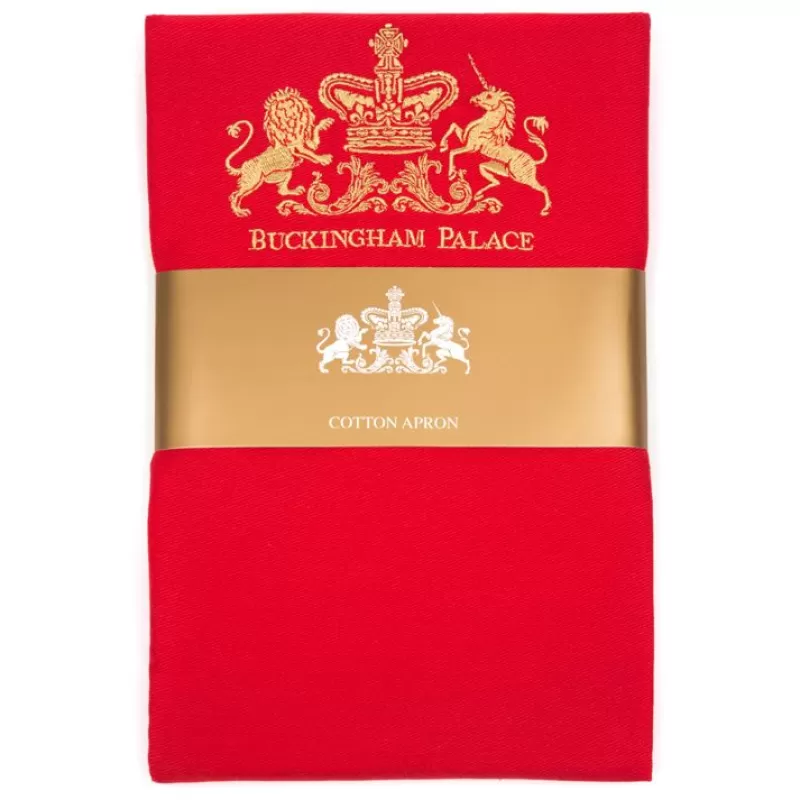 Buckingham Palace Red Apron*Royal Collection Shop Best Sale