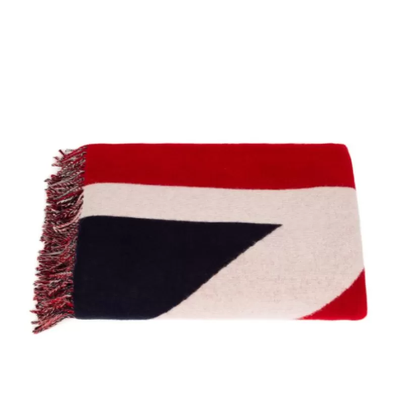 Buckingham Palace Union Flag Wool Blanket*Royal Collection Shop Cheap