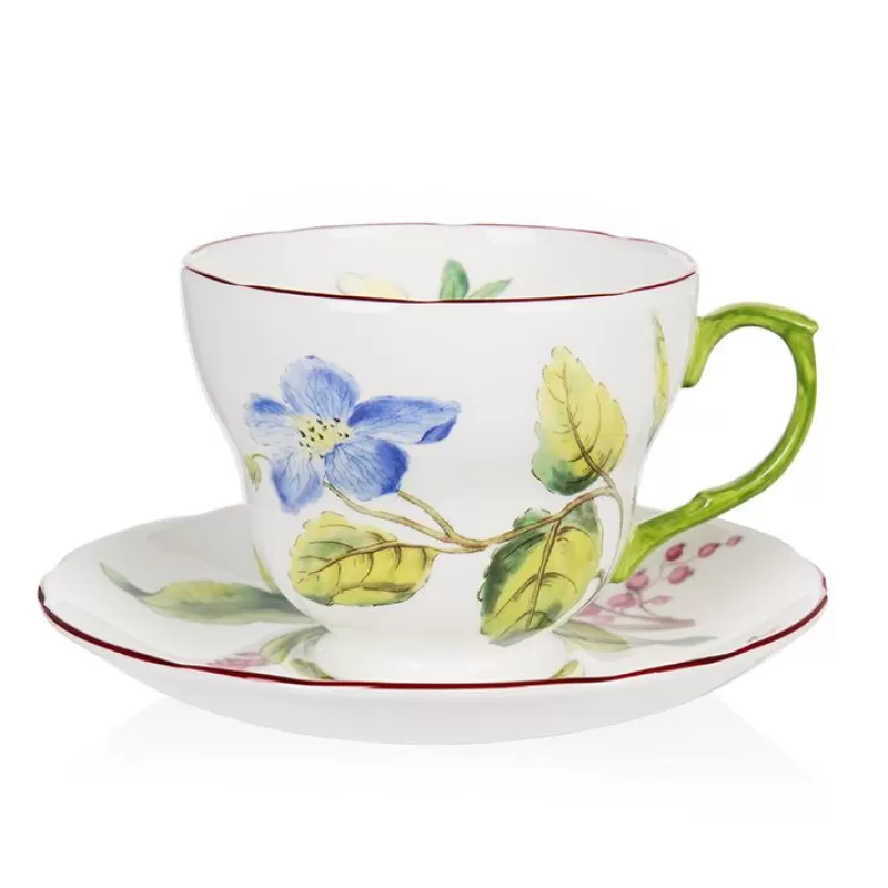 Chelsea Porcelain Teacup & Saucer*Royal Collection Shop Cheap