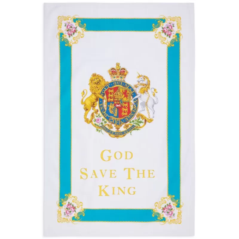 Coat Of Arms Tea Towel*Royal Collection Shop Best Sale