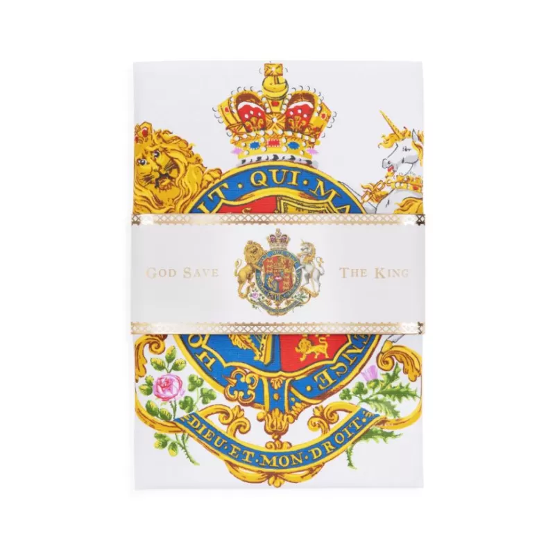 Coat Of Arms Tea Towel*Royal Collection Shop Best Sale