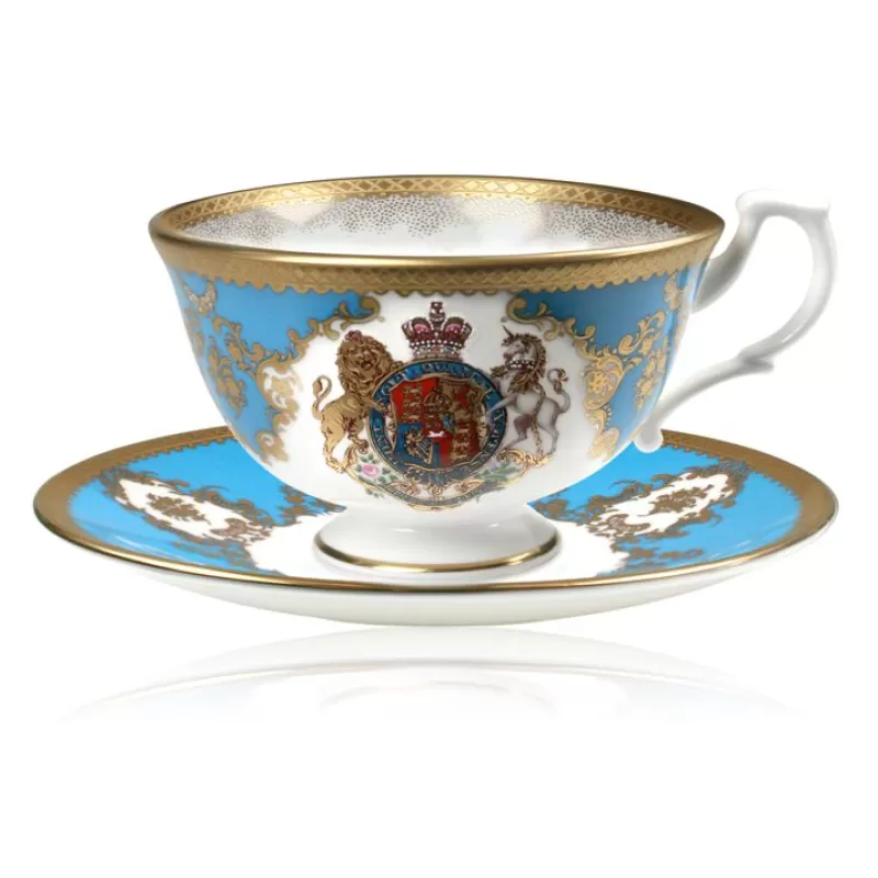 Coat Of Arms Teacup And Saucer*Royal Collection Shop Flash Sale