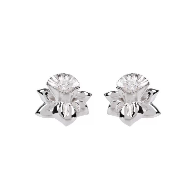 Daffodil Stud Earrings*Royal Collection Shop Best Sale