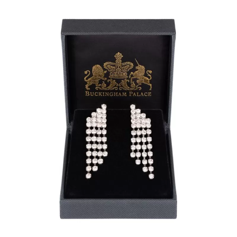 Diamante Earrings*Royal Collection Shop Clearance