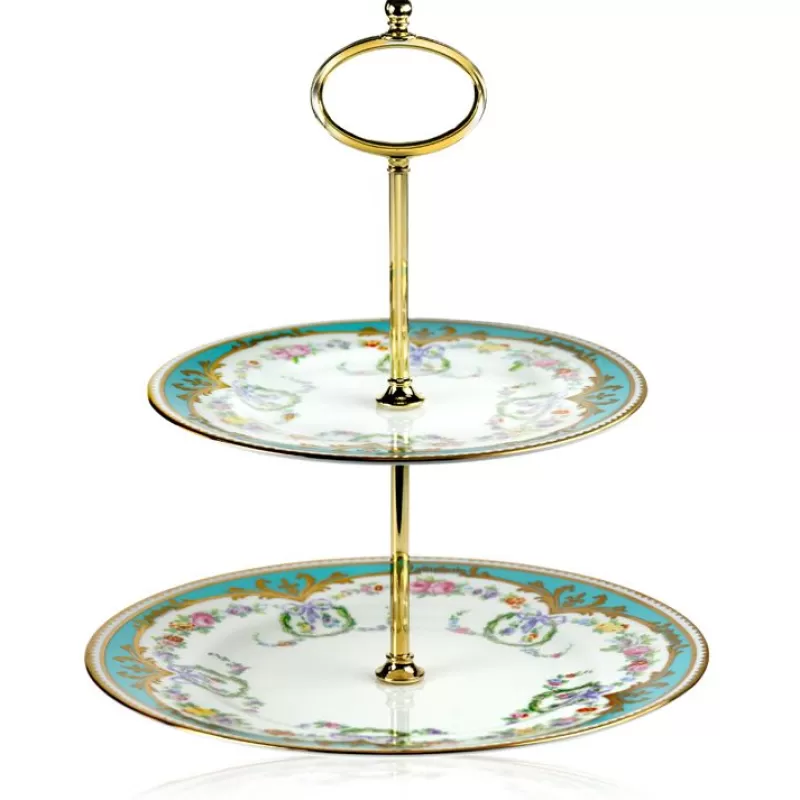 Great Exhibition 2 Tier Cake Stand*Royal Collection Shop Outlet