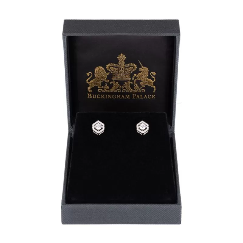 Greville Stud Earrings*Royal Collection Shop Hot