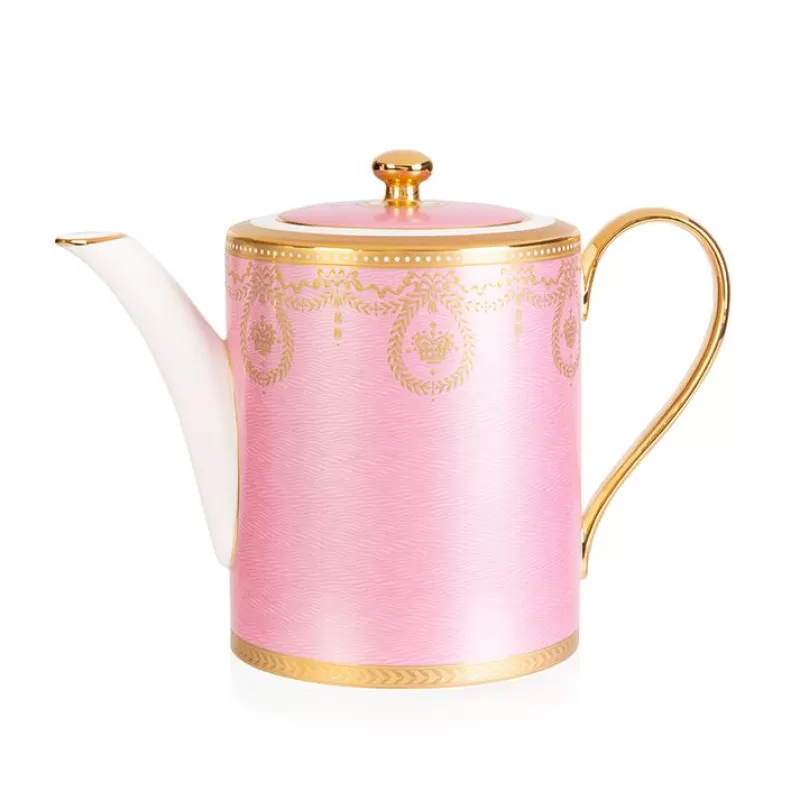 Imperial Russian Pink Coffee Pot*Royal Collection Shop Shop