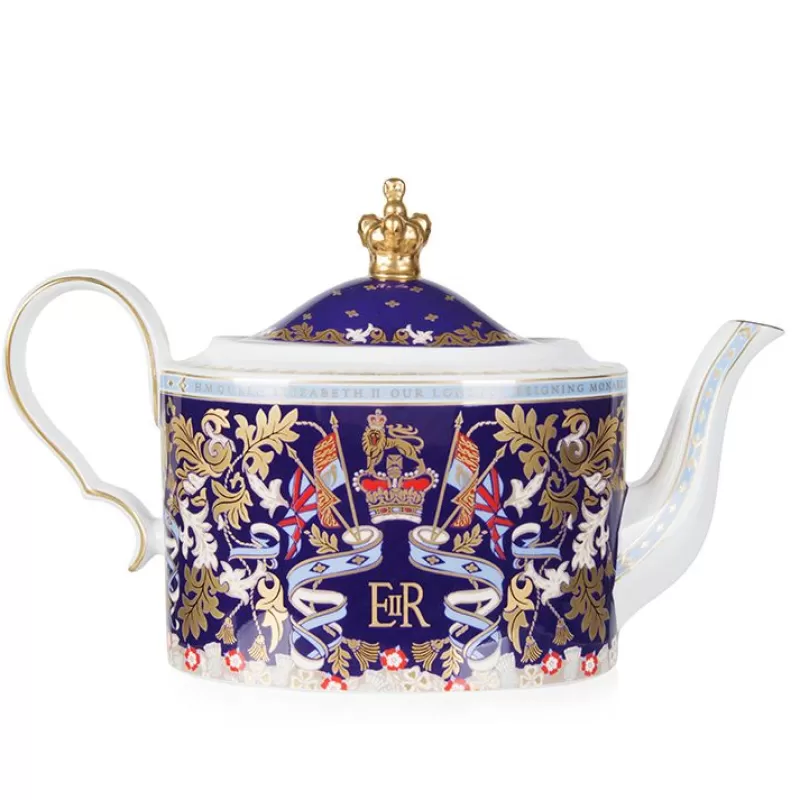 Longest Reigning Monarch 6 Cup Teapot*Royal Collection Shop Sale