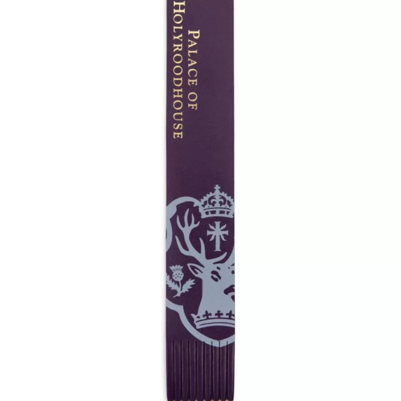 Palace Of Holyroodhouse Purple Bookmark*Royal Collection Shop Online