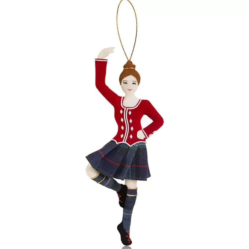 Scottish Highland Girl Dancer Decoration*Royal Collection Shop Fashion