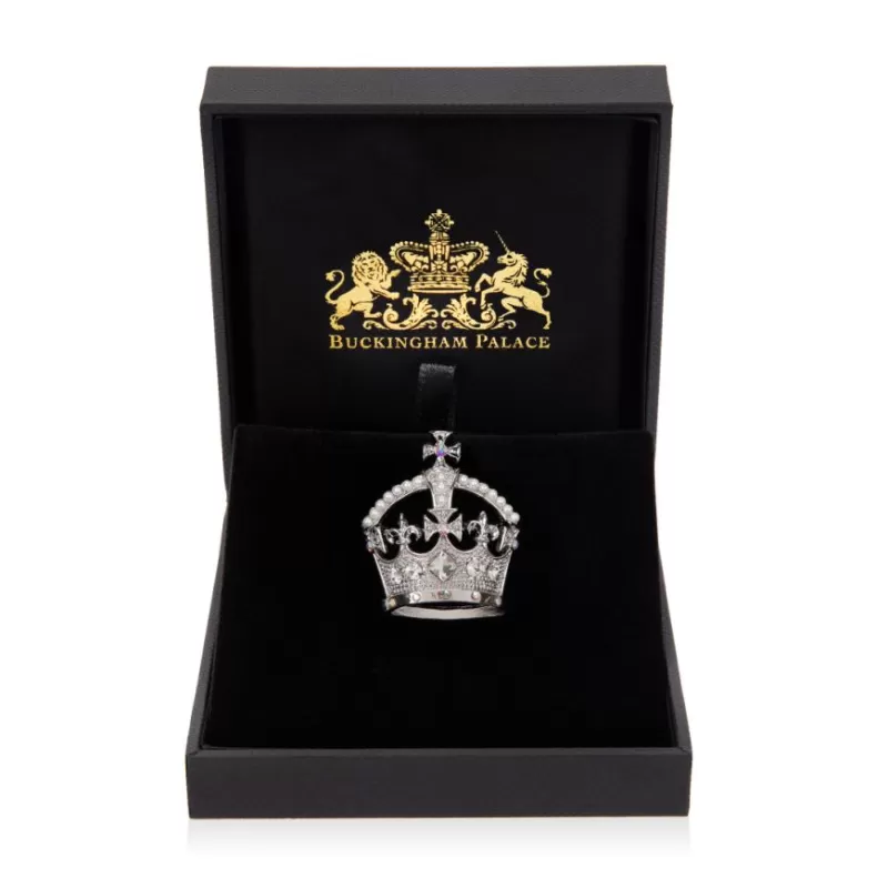 Silver Crown Brooch*Royal Collection Shop Fashion