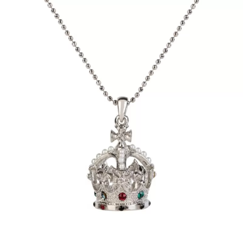 Silver Crown Necklace*Royal Collection Shop Clearance