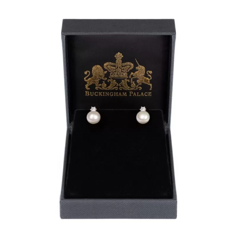 Small Pearl Earrings*Royal Collection Shop Clearance