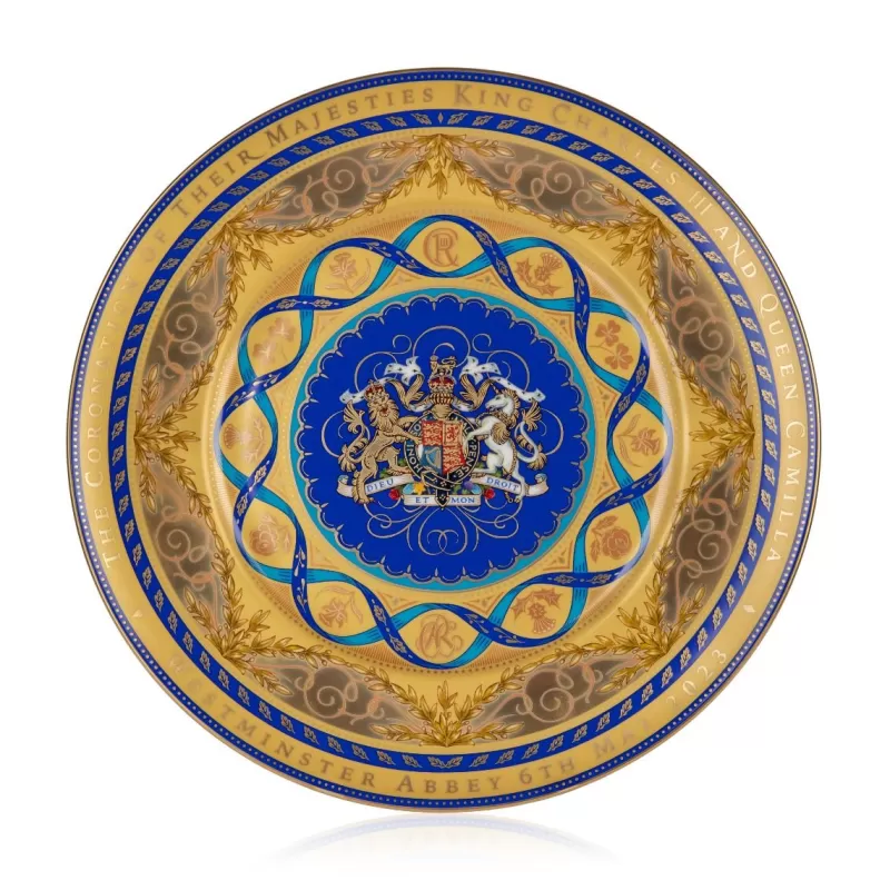 The Coronation Limited Edition Charger Plate*Royal Collection Shop Clearance