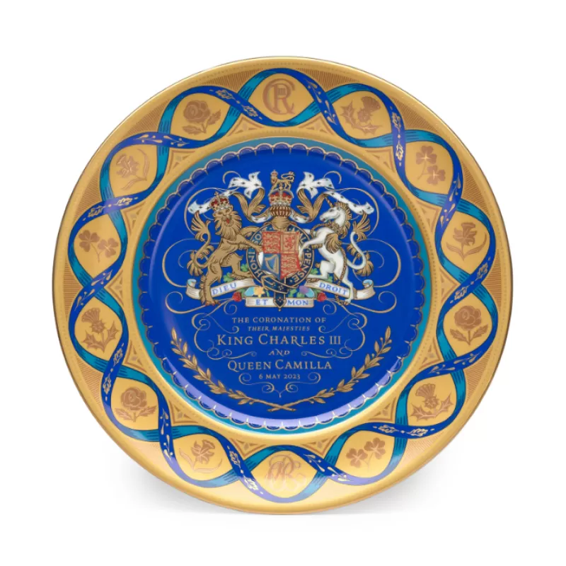 The Coronation Limited Edition Plate*Royal Collection Shop Best