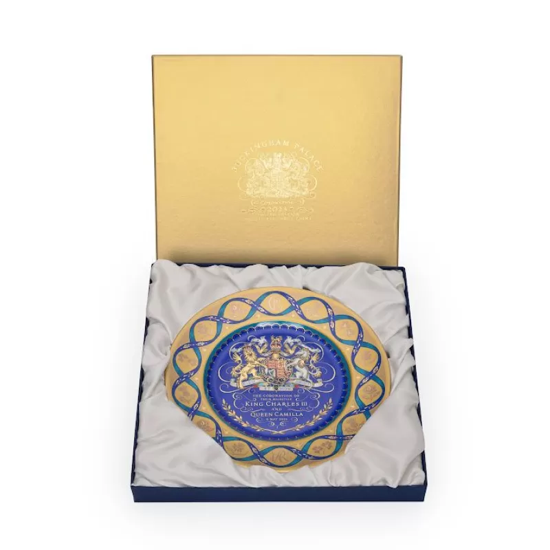 The Coronation Limited Edition Plate*Royal Collection Shop Best