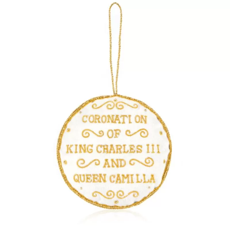 The Coronation Roundel Decoration*Royal Collection Shop Outlet