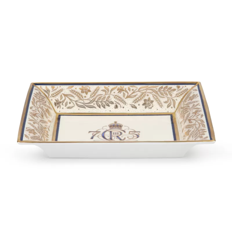 The King'S 75Th Birthday Limited Edition Navy Tray*Royal Collection Shop Sale