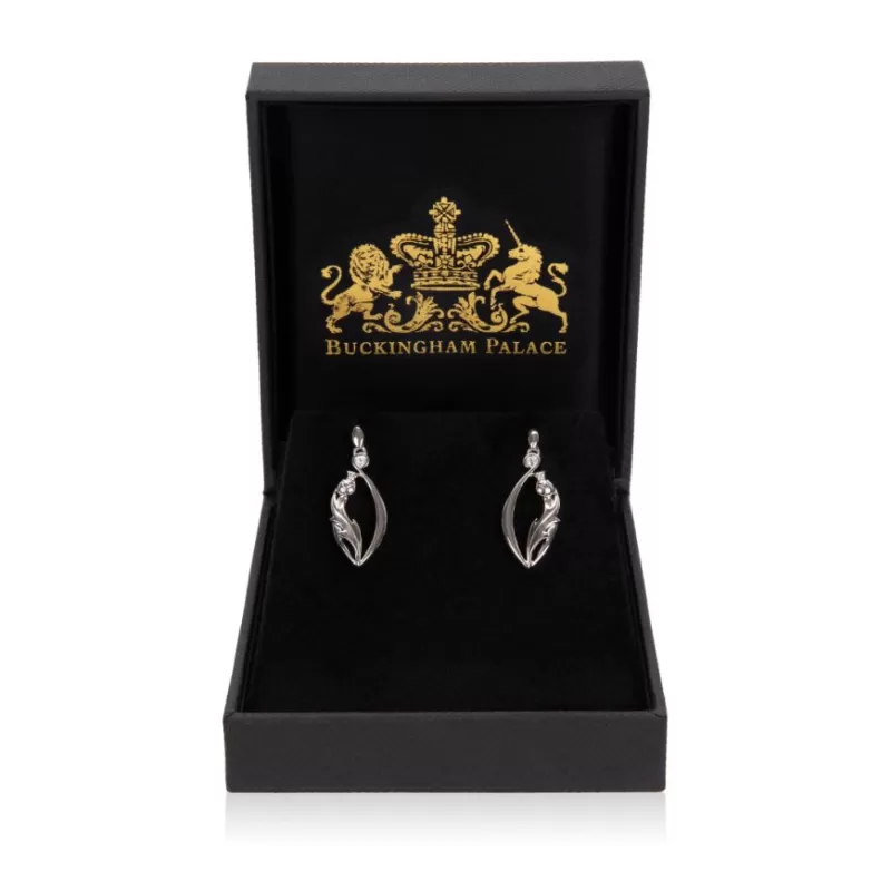 Thistle Earrings*Royal Collection Shop Best Sale