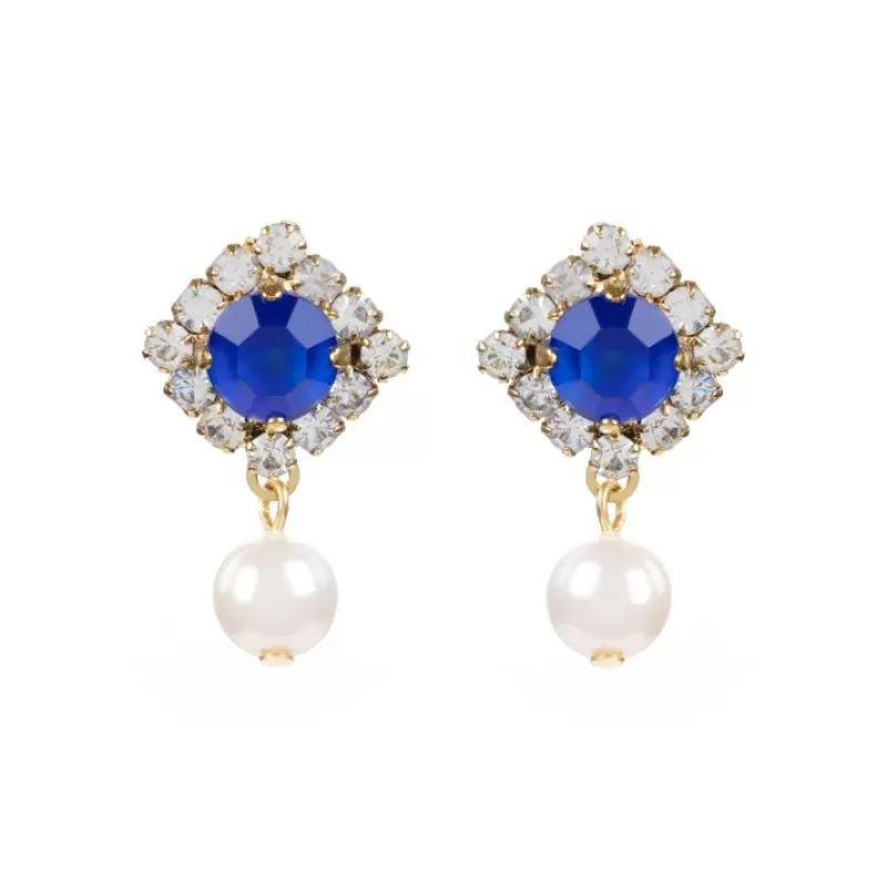 Vicki Sarge Drop Pearl Studs*Royal Collection Shop Best Sale