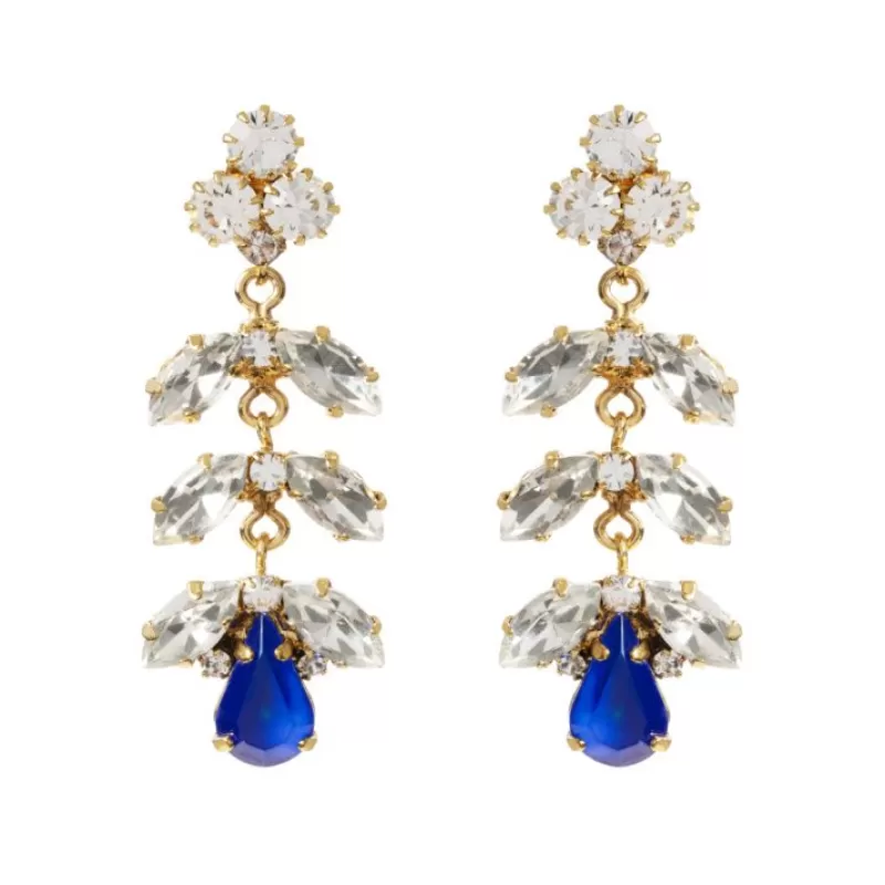 Vicki Sarge Leaf Drop Earrings*Royal Collection Shop Store