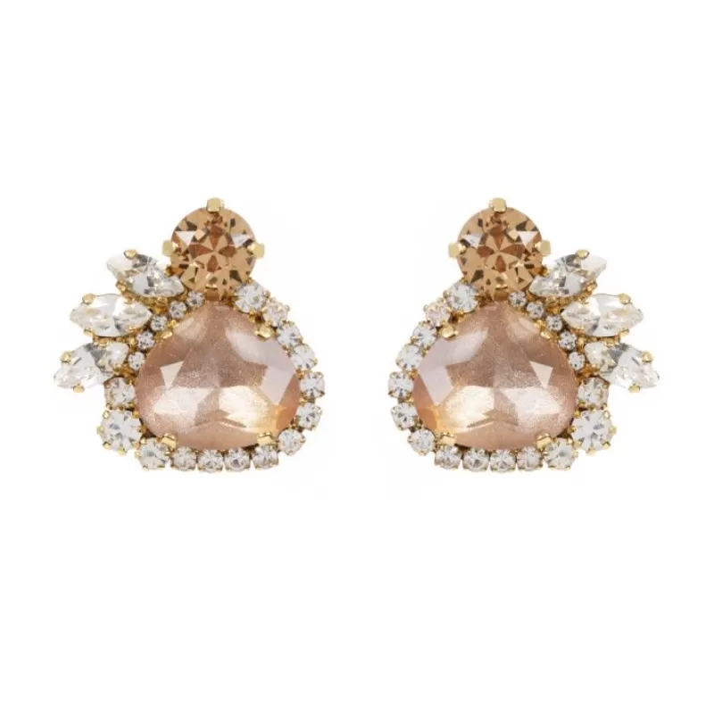 Vicki Sarge Pink Stud Earrings*Royal Collection Shop Best