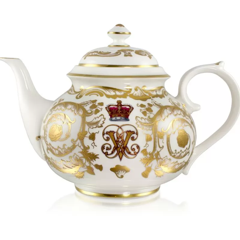 Victoria And Albert 4 Cup Teapot*Royal Collection Shop Flash Sale