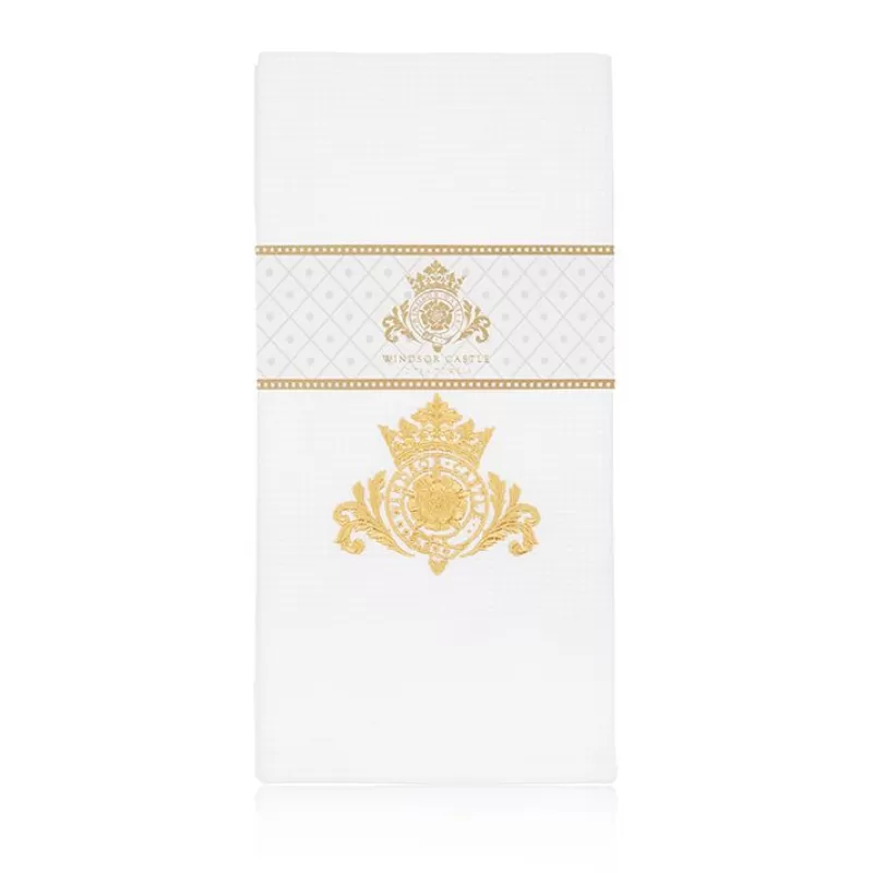 Windsor Castle Waffle Tea Towel Set Of 2*Royal Collection Shop Fashion